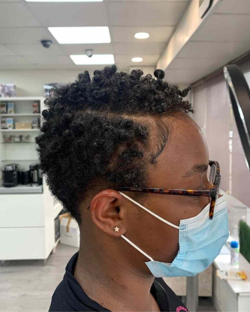 16. Short Twist-Out