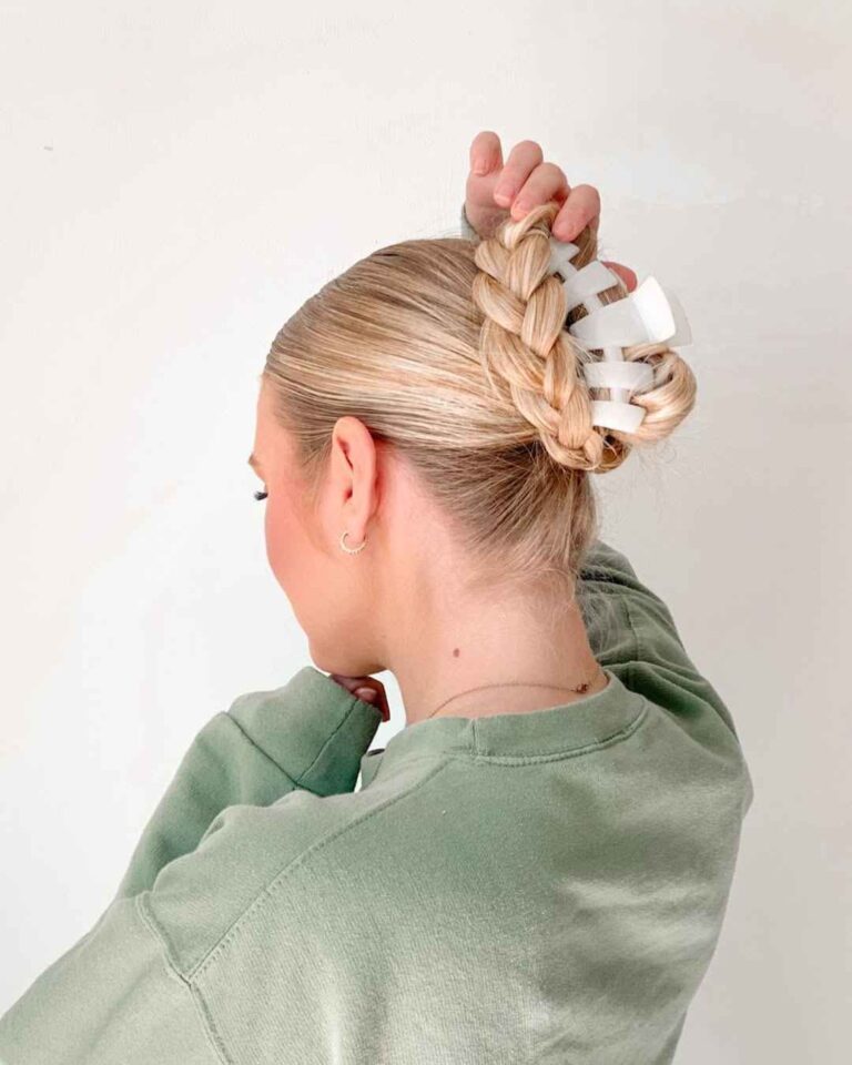 The Braided Crown Clip