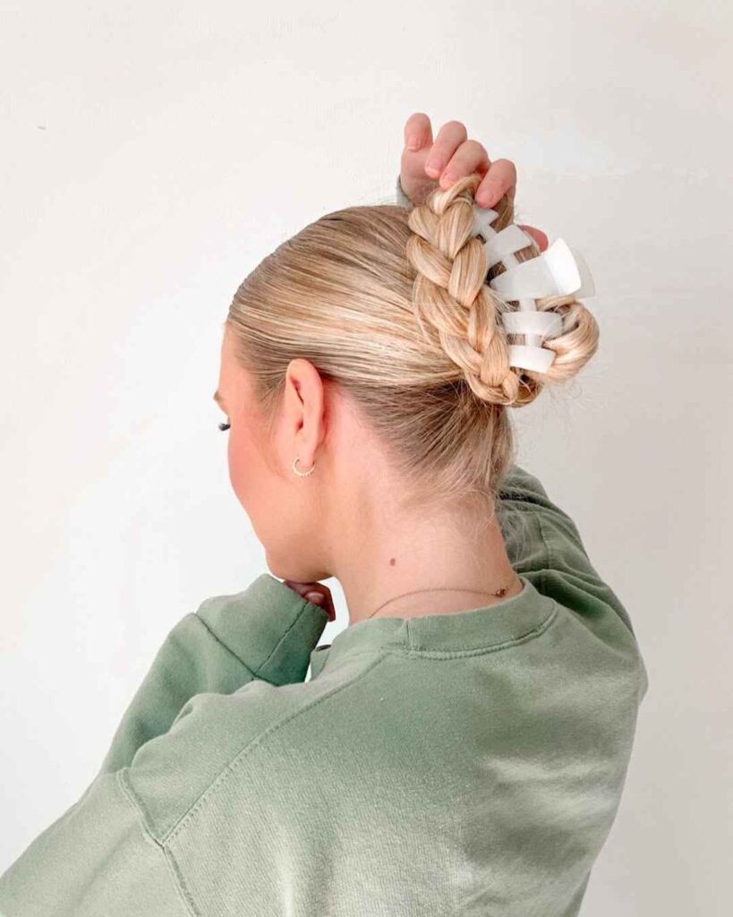 The Braided Crown Clip