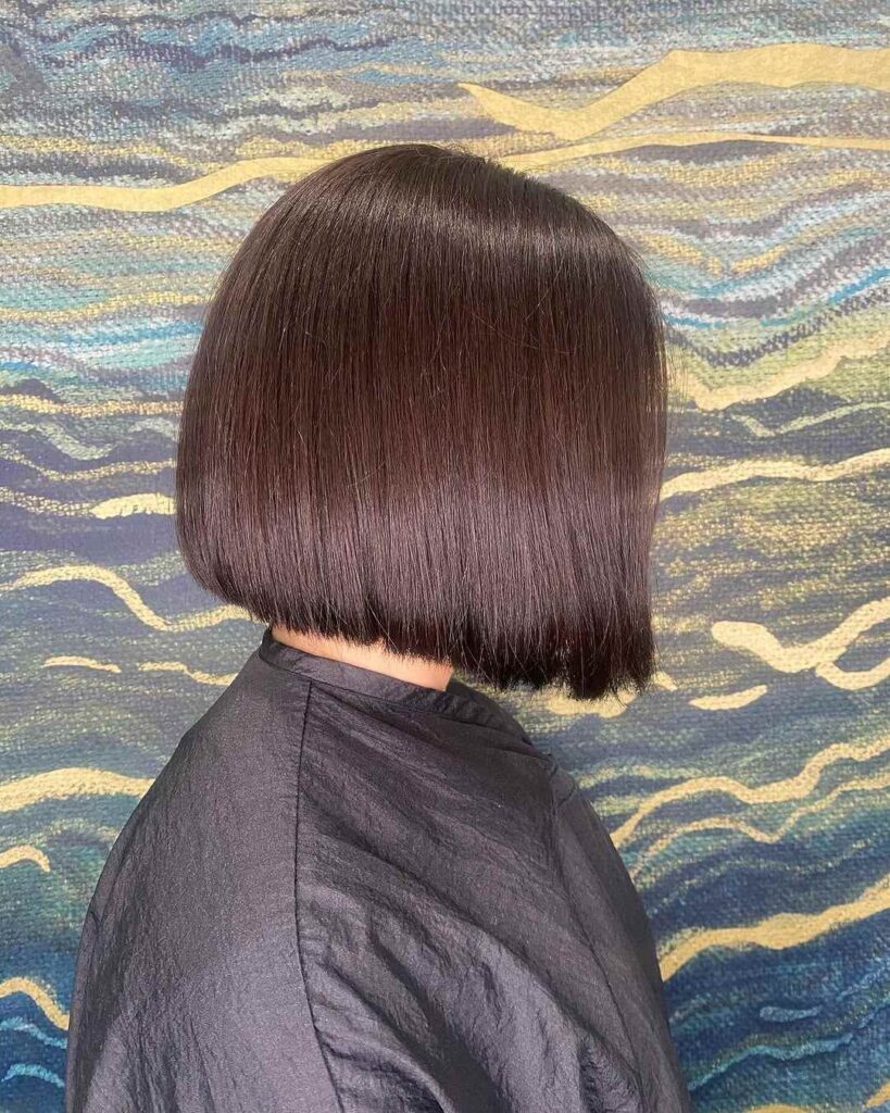 The "Glass Hair" Bob Perfected