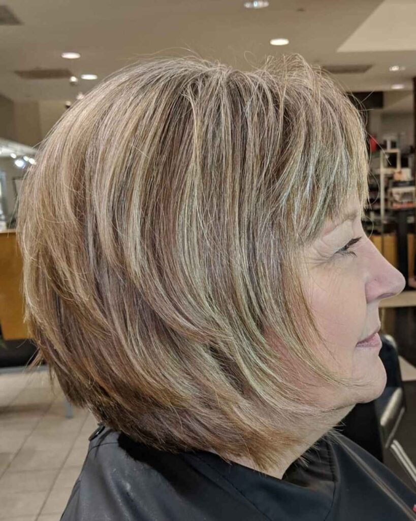 The Short Bob with Wispy Layers