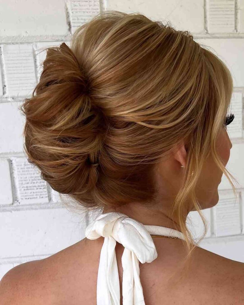 The Voluminous Twist & Pin Updo