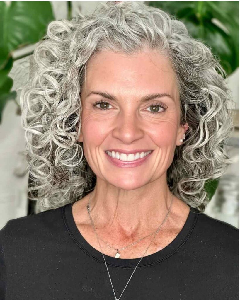 17. The Silver Fox Curls (Celebrate the Grey!)