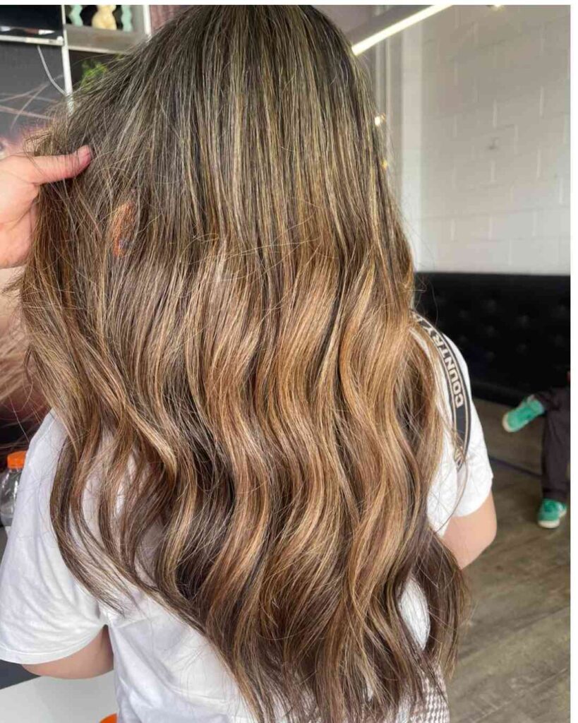 2. Honey Blonde Babylights