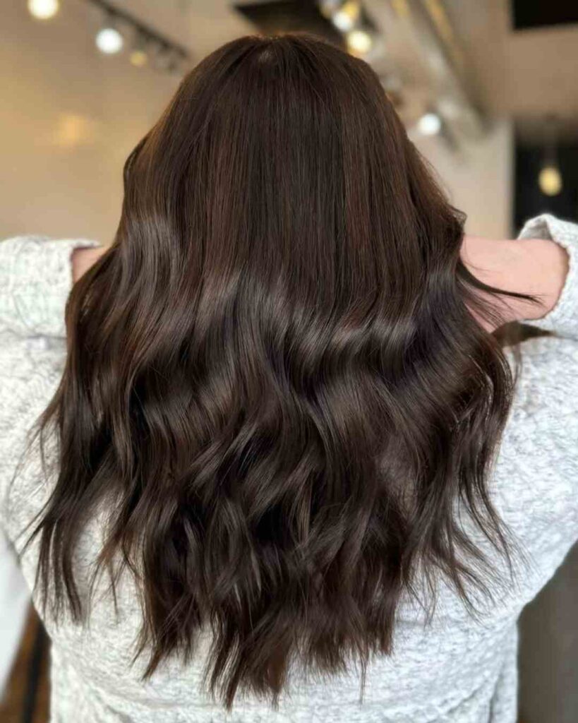 7. Espresso Brown Lowlights (The Reverse Highlight!)
