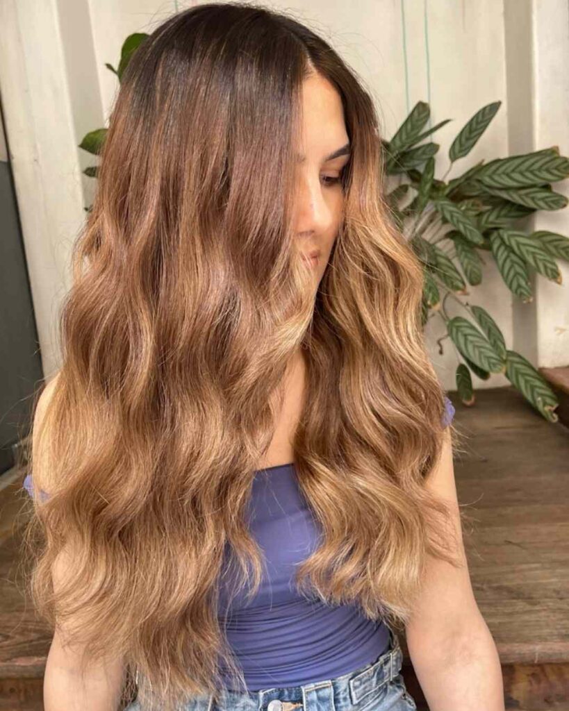 Caramel Saltwater Ombré