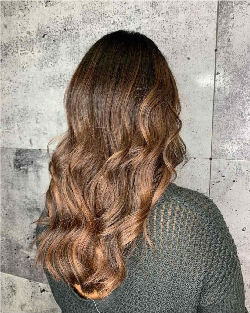  Classic Caramel Brown with Shadow Root