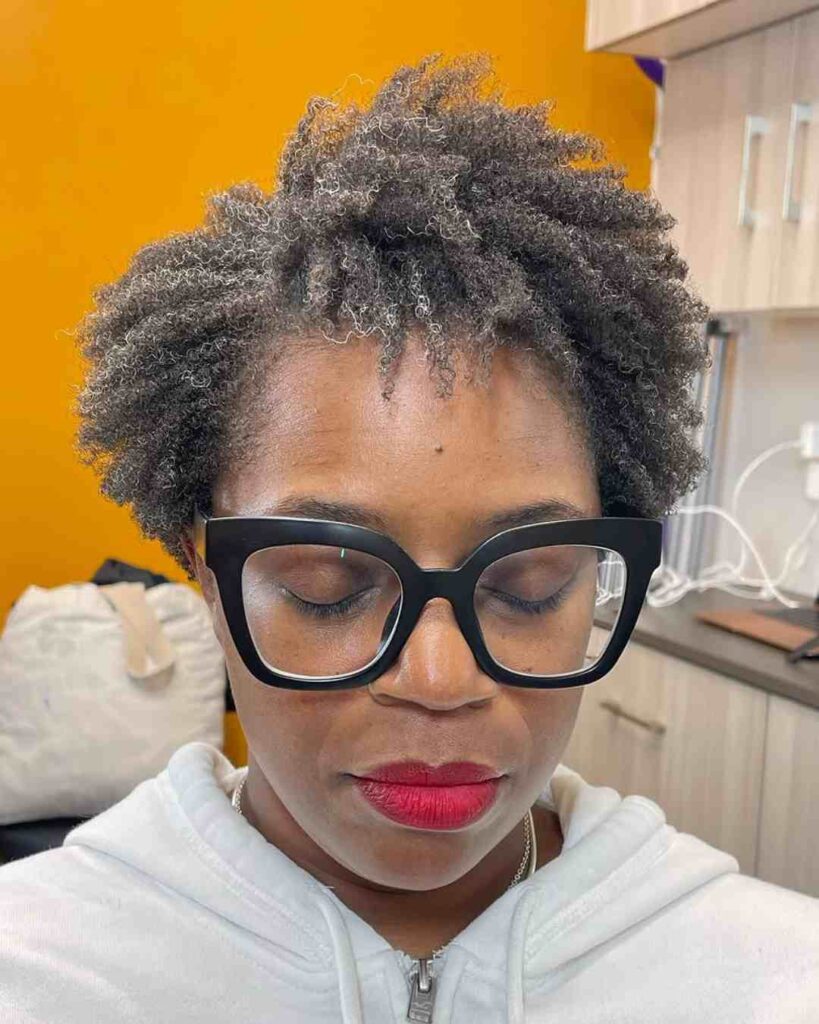 The Tight Curly Coil Cut