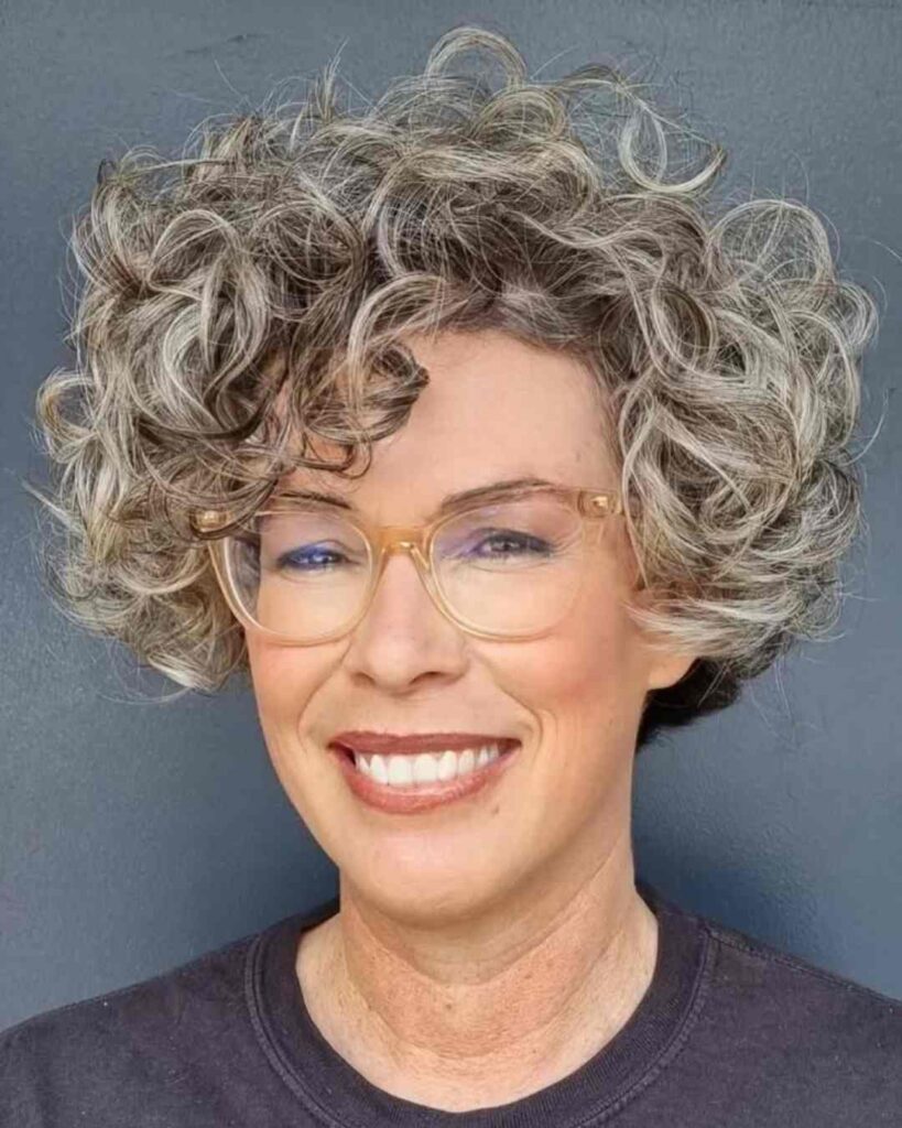 The Tousled Curly Bob 
