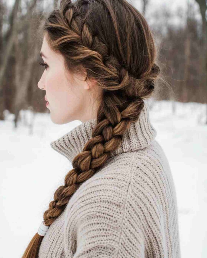 Winter Hair Braids