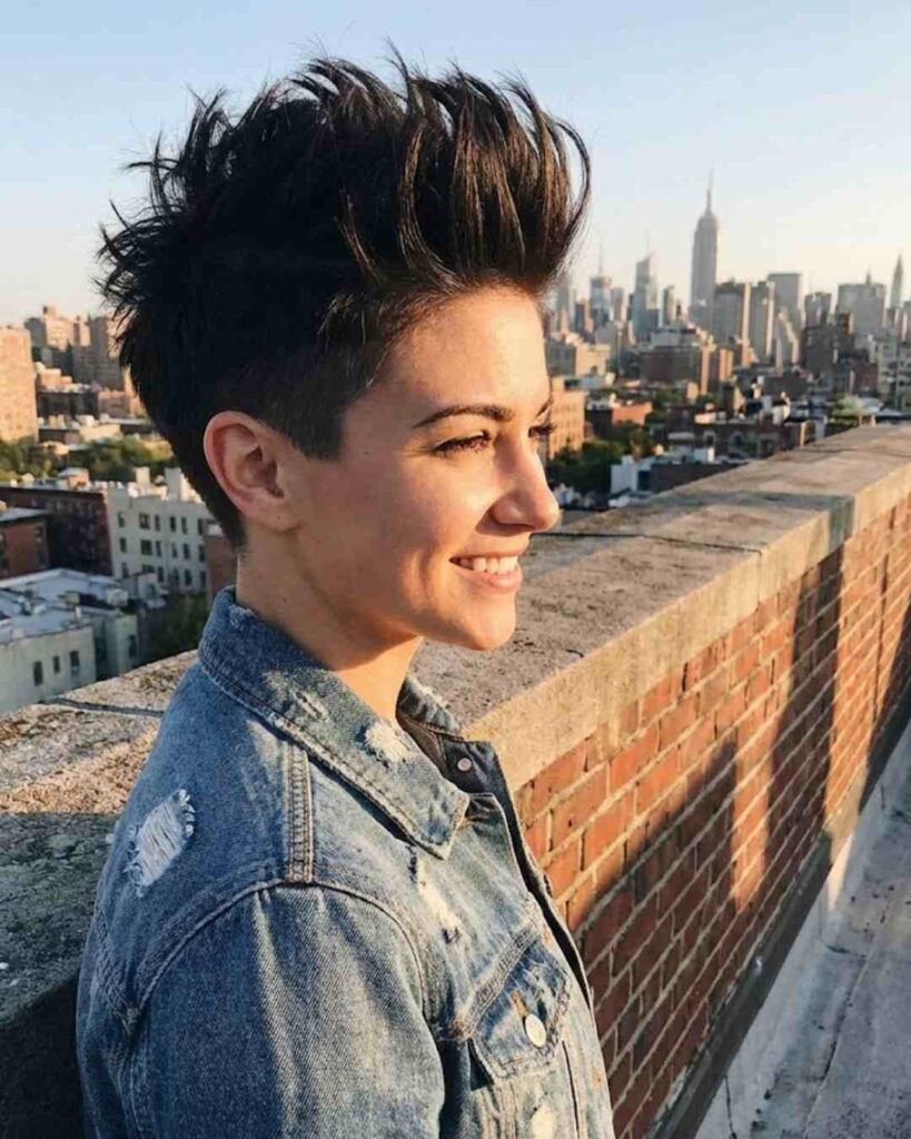 pixie cuts for thick hair