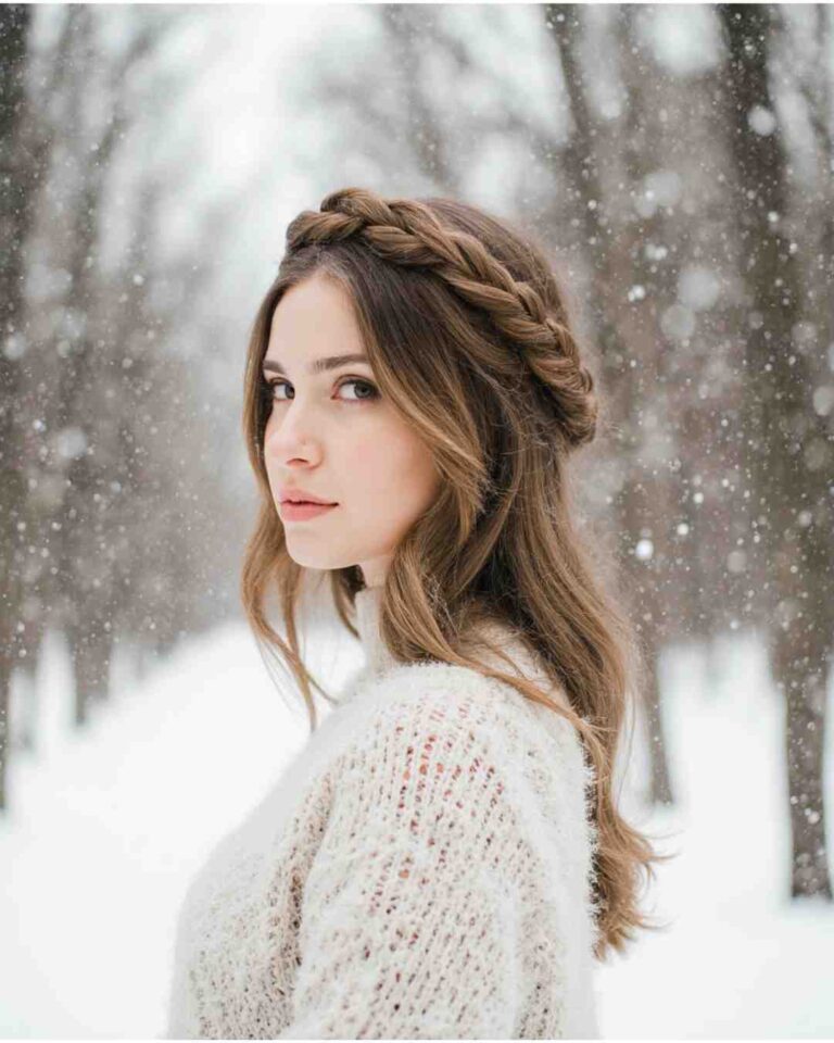 Winter Hairstyles for Medium-Length Hair