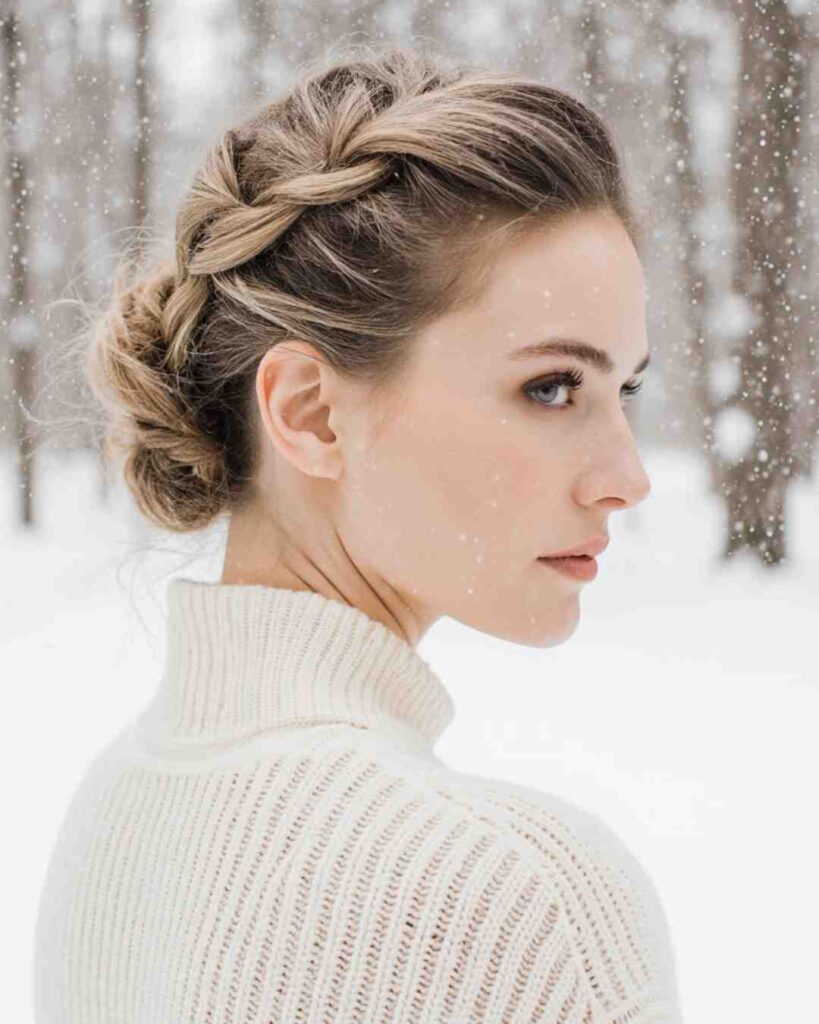 Winter Hairstyles for Medium-Length Hair