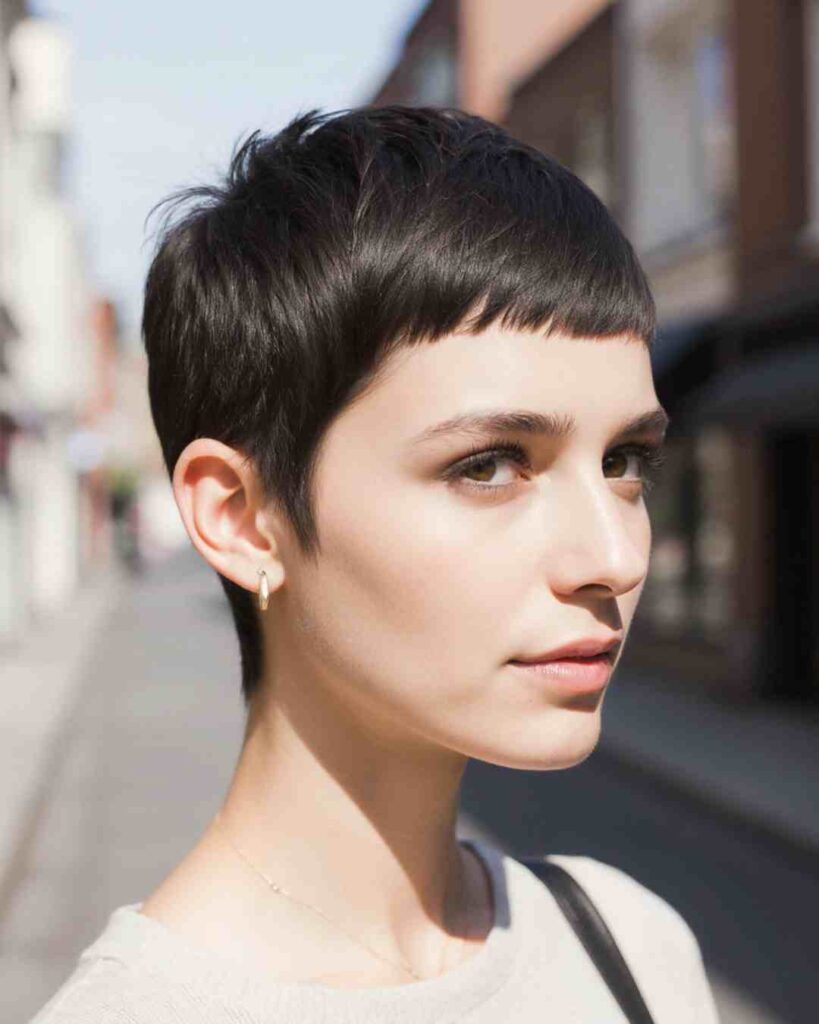 pixie cuts for thick hair