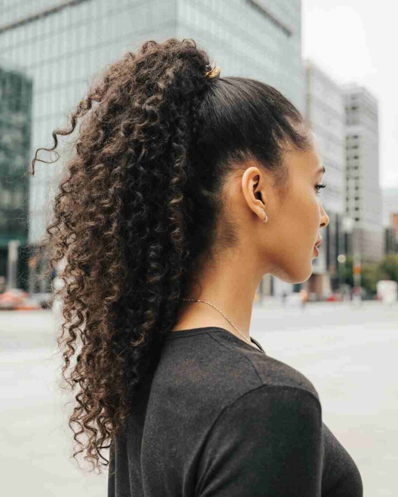 long curly hairstyles