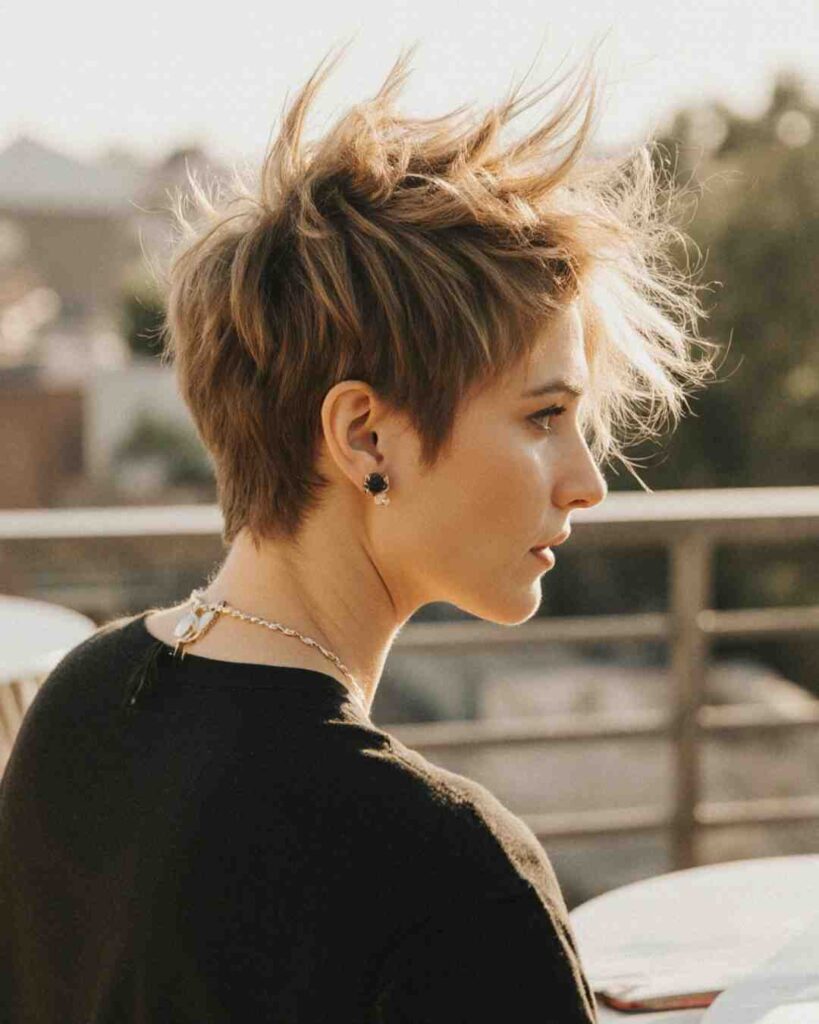 pixie cuts for thick hair