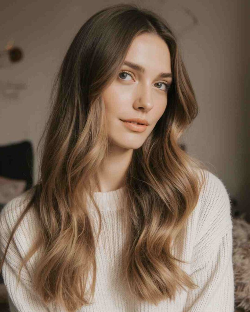 cozy winter hairstyles for long hair