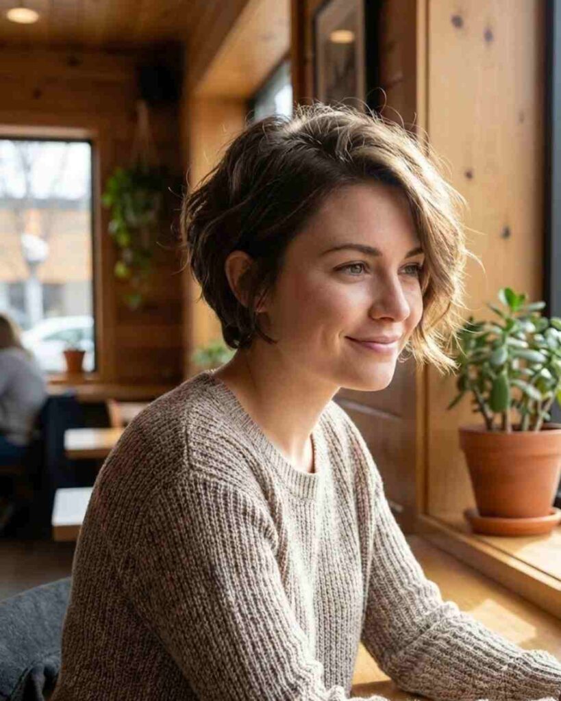 pixie cuts for thick hair