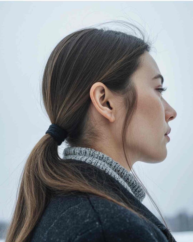 cozy winter hairstyles for long hair