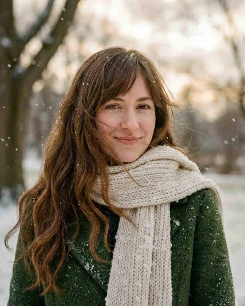 winter-ready bangs