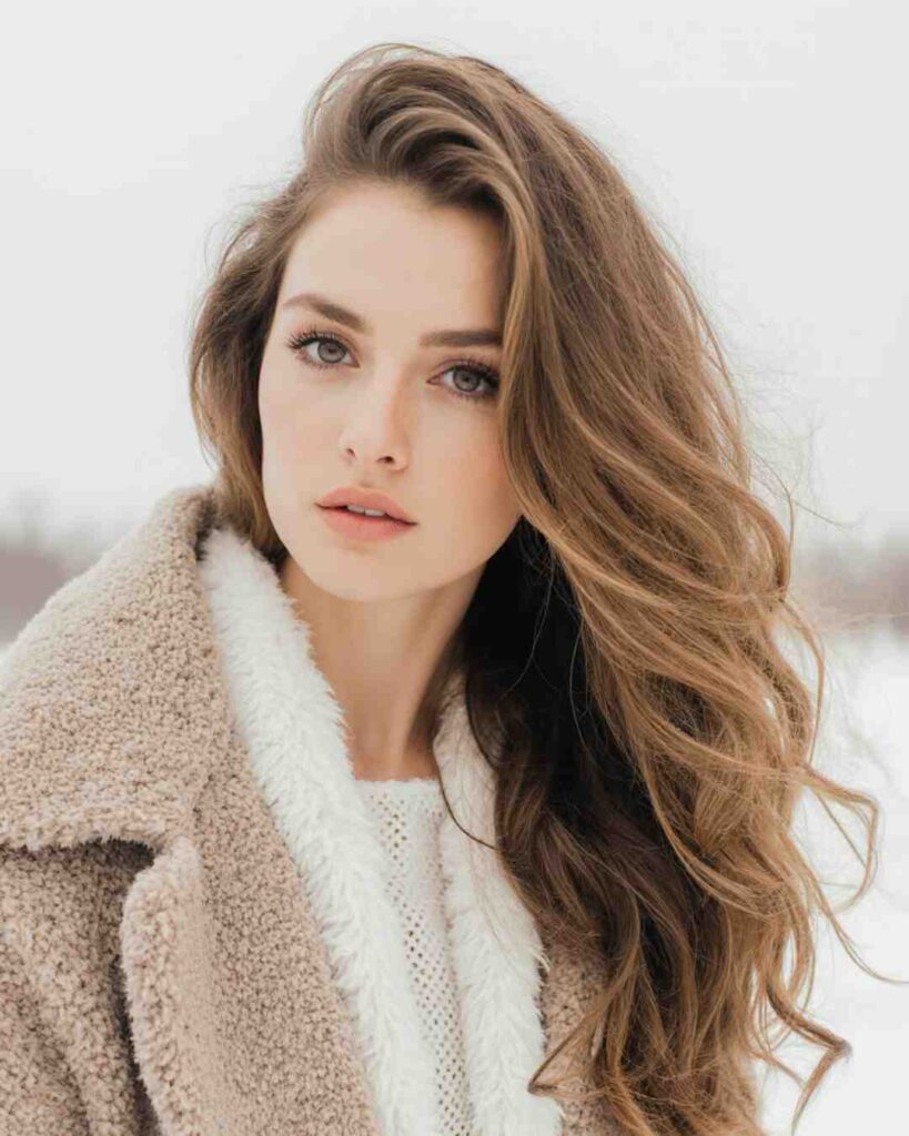 cozy winter hairstyles for long hair