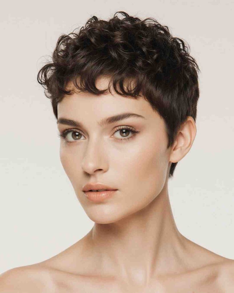 volume-boosting short cuts for thin curly hair