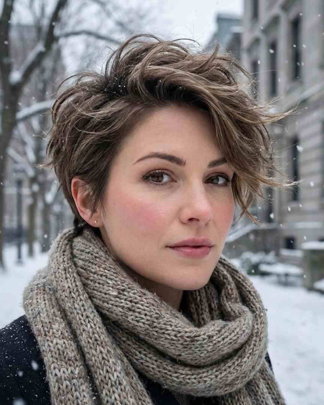5-Minute Winter Short Hairstyles