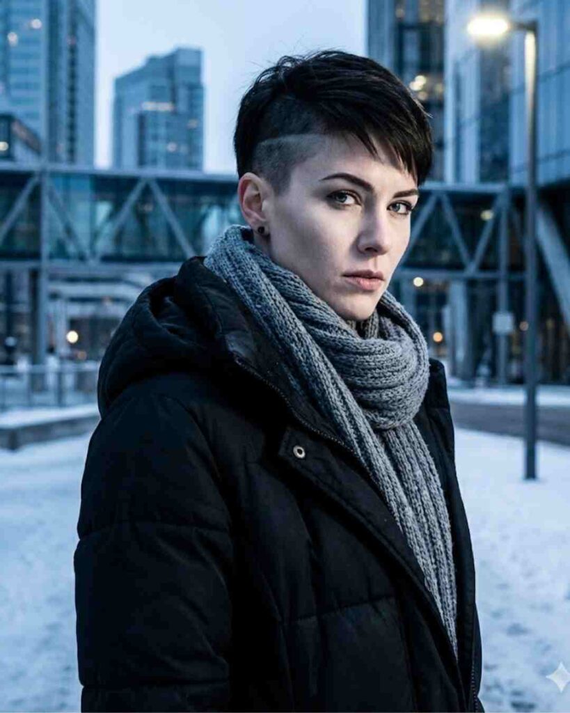 Winter-ready short haircuts