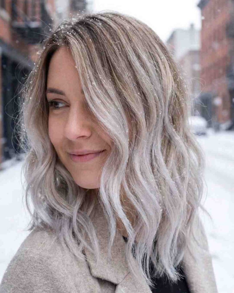 frosted blonde highlight ideas