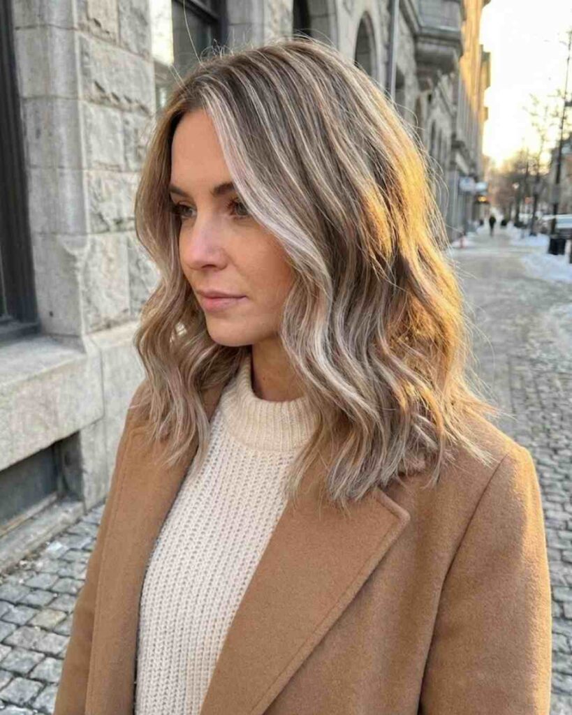 frosted blonde highlight ideas