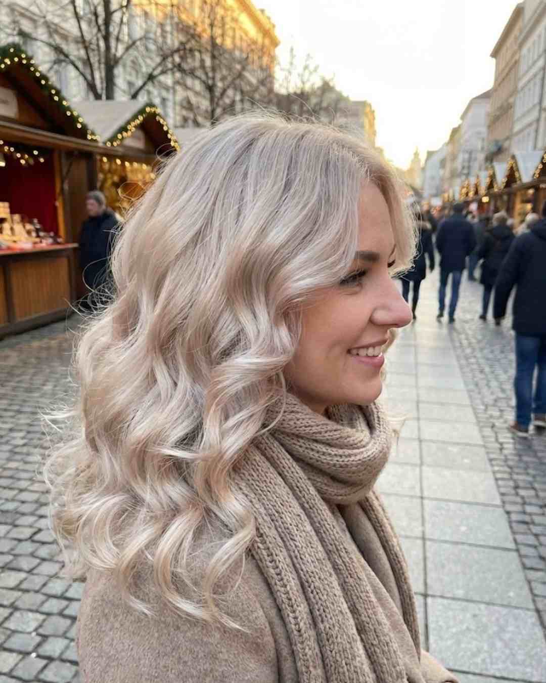 icy blonde shades